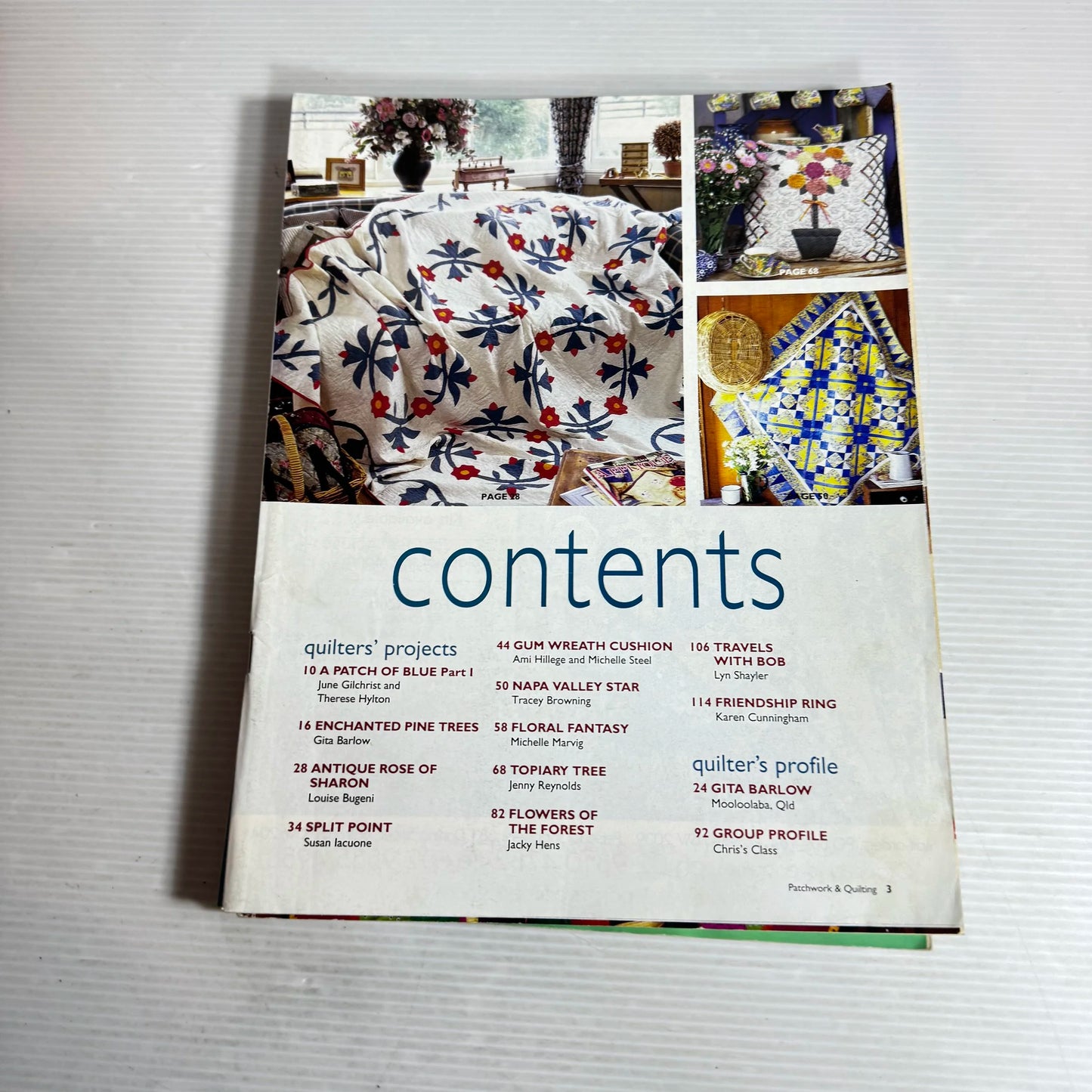 Patchwork & Quilting Magazine Bundle x6