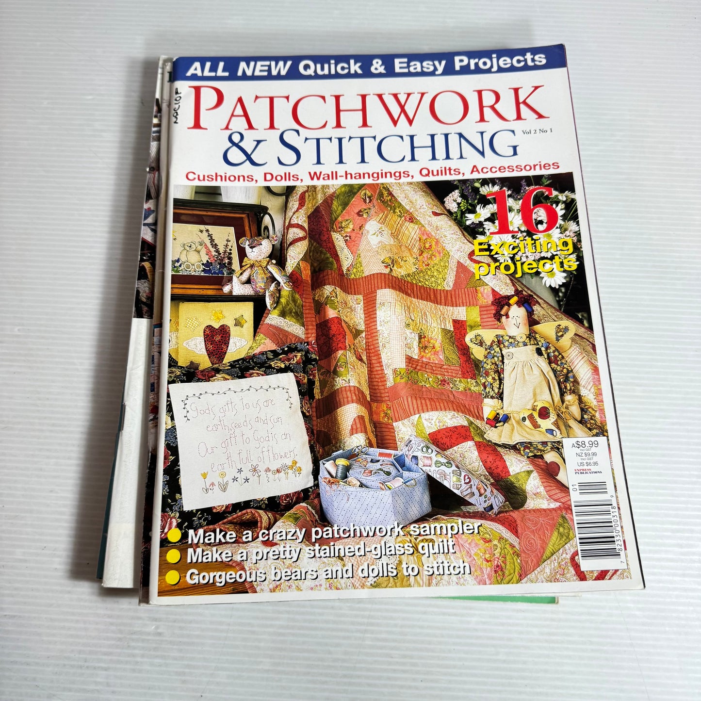 Patchwork & Quilting Magazine Bundle x6