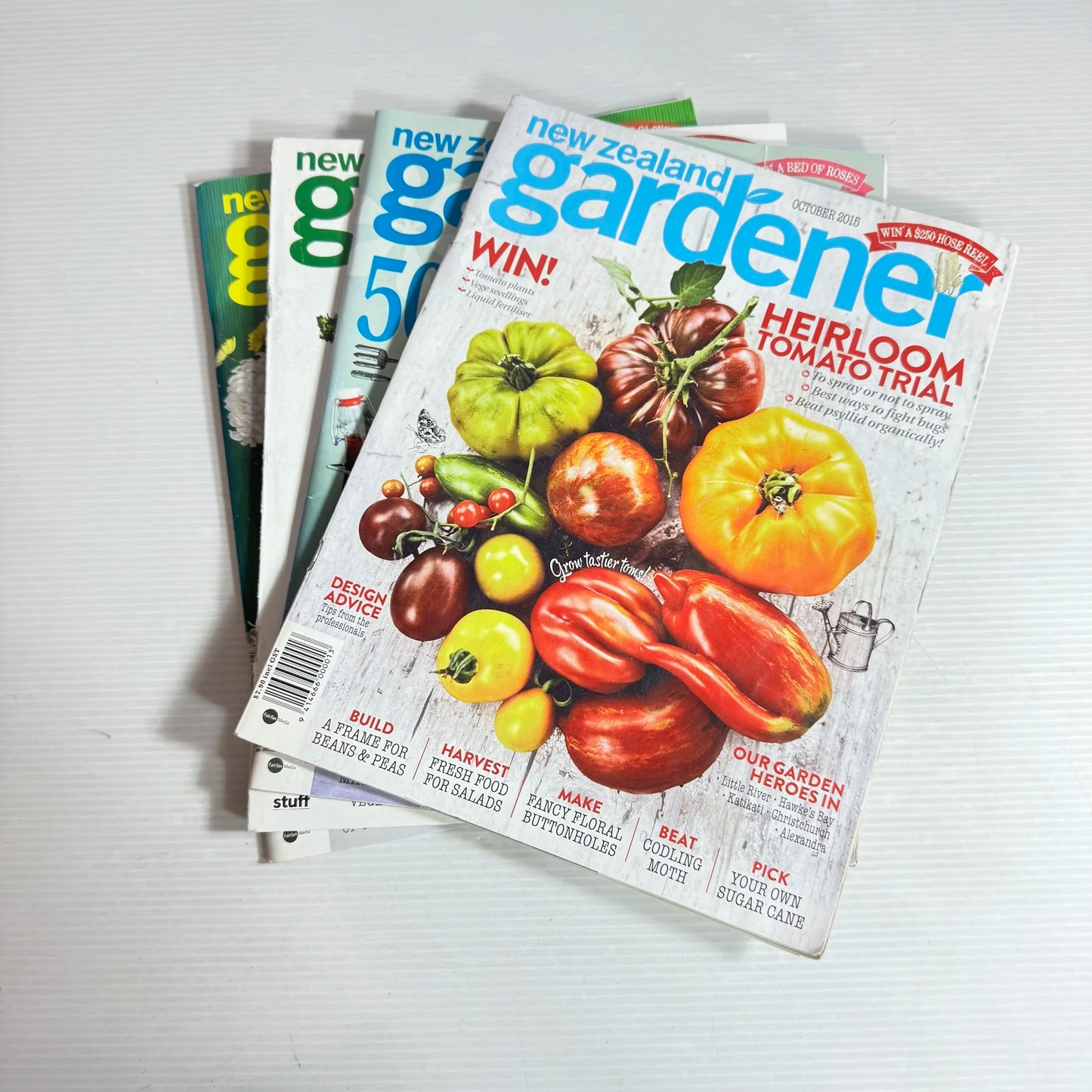 New Zealand Gardener Magazine Bundle x4
