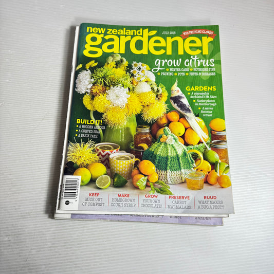 New Zealand Gardener Magazine Bundle x4