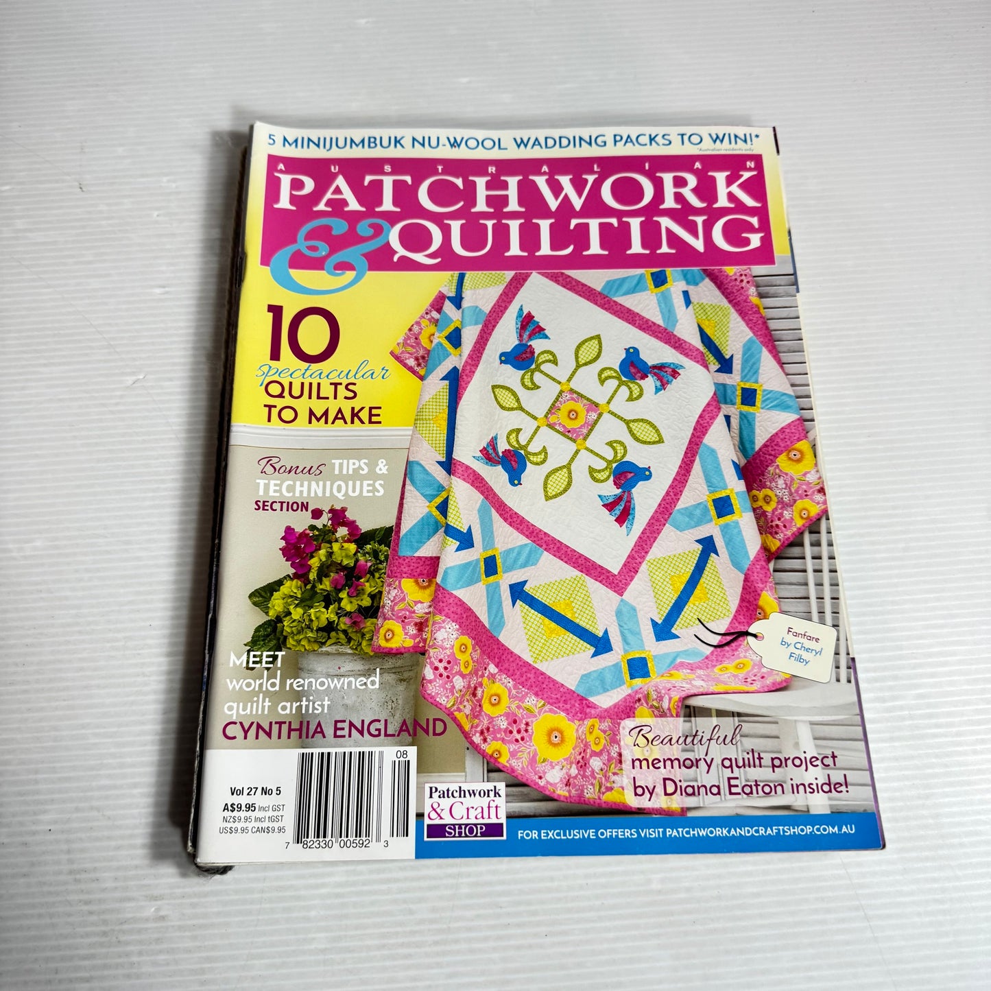 Patchwork & Quilting Magazine Bundle x5