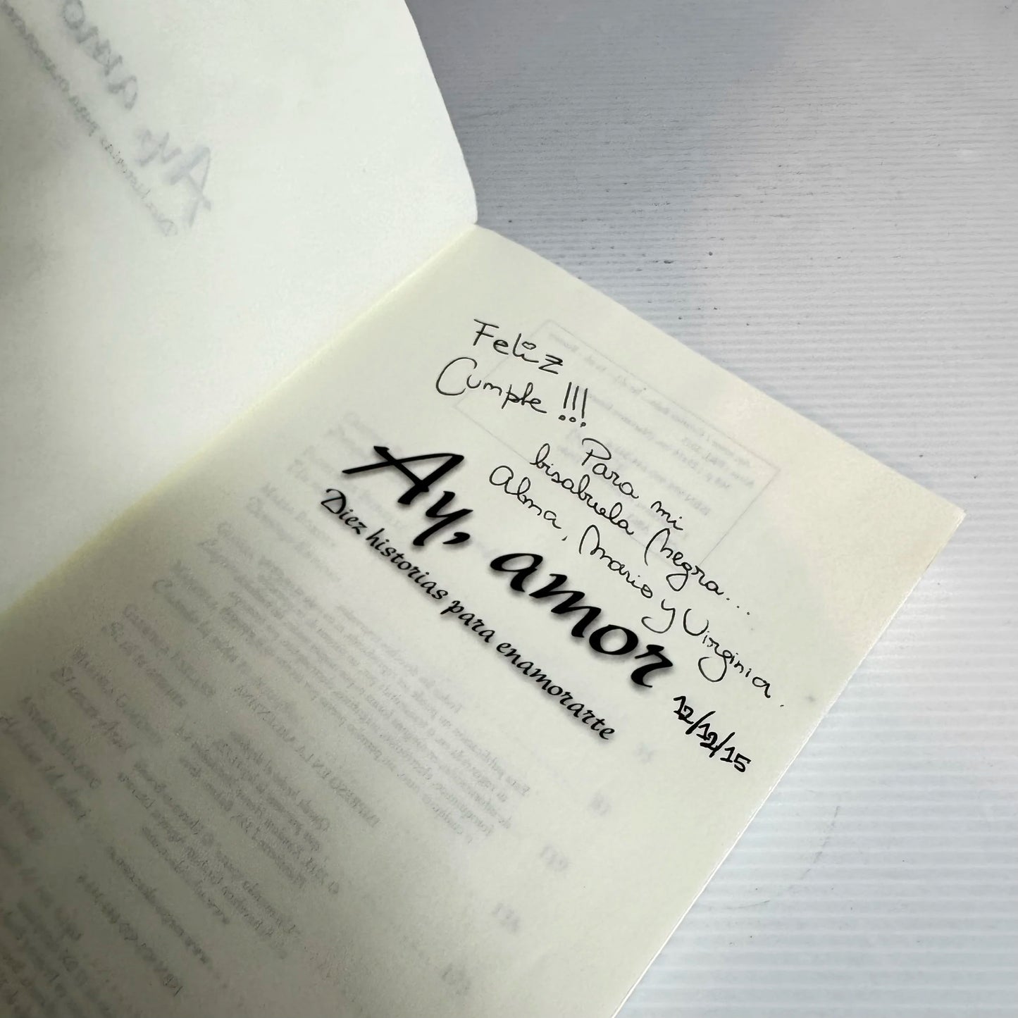 Ay, Amor - Diez Historias Para Enamorarte (Spanish)