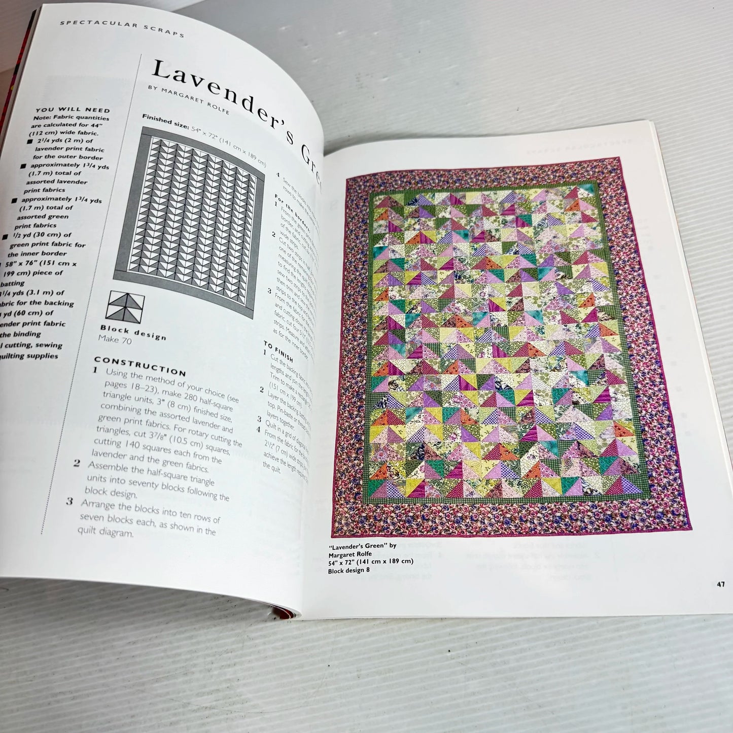 Spectacular Scraps : A Simple Approach To Stunning Quilts - Judy Hooworth & Margaret Rolfe
