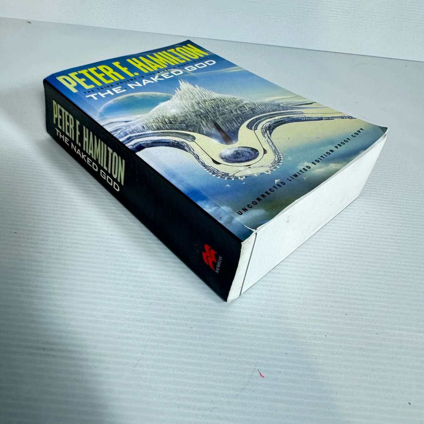 The Naked God - 3rd Volume in The Night's Dawn Trilogy - Peter F. Hamilton (Signed by Author)
