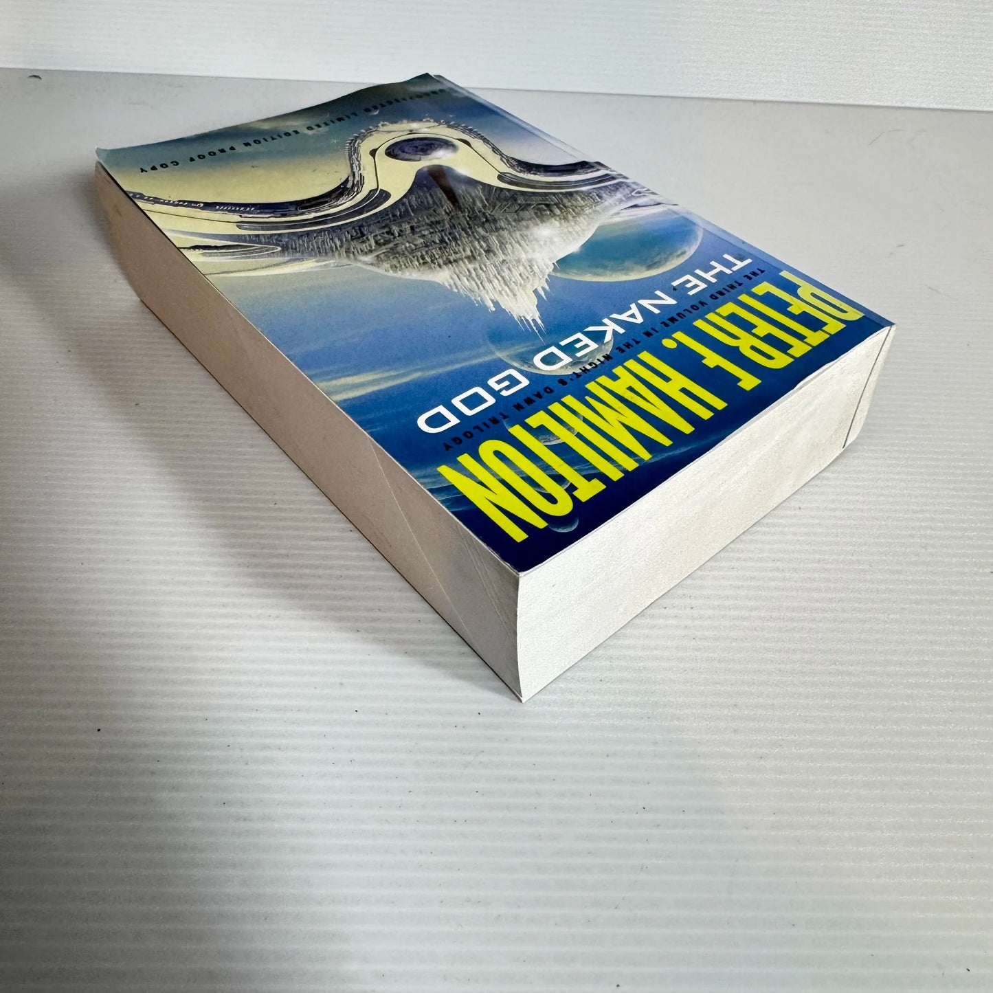 The Naked God - 3rd Volume in The Night's Dawn Trilogy - Peter F. Hamilton (Signed by Author)