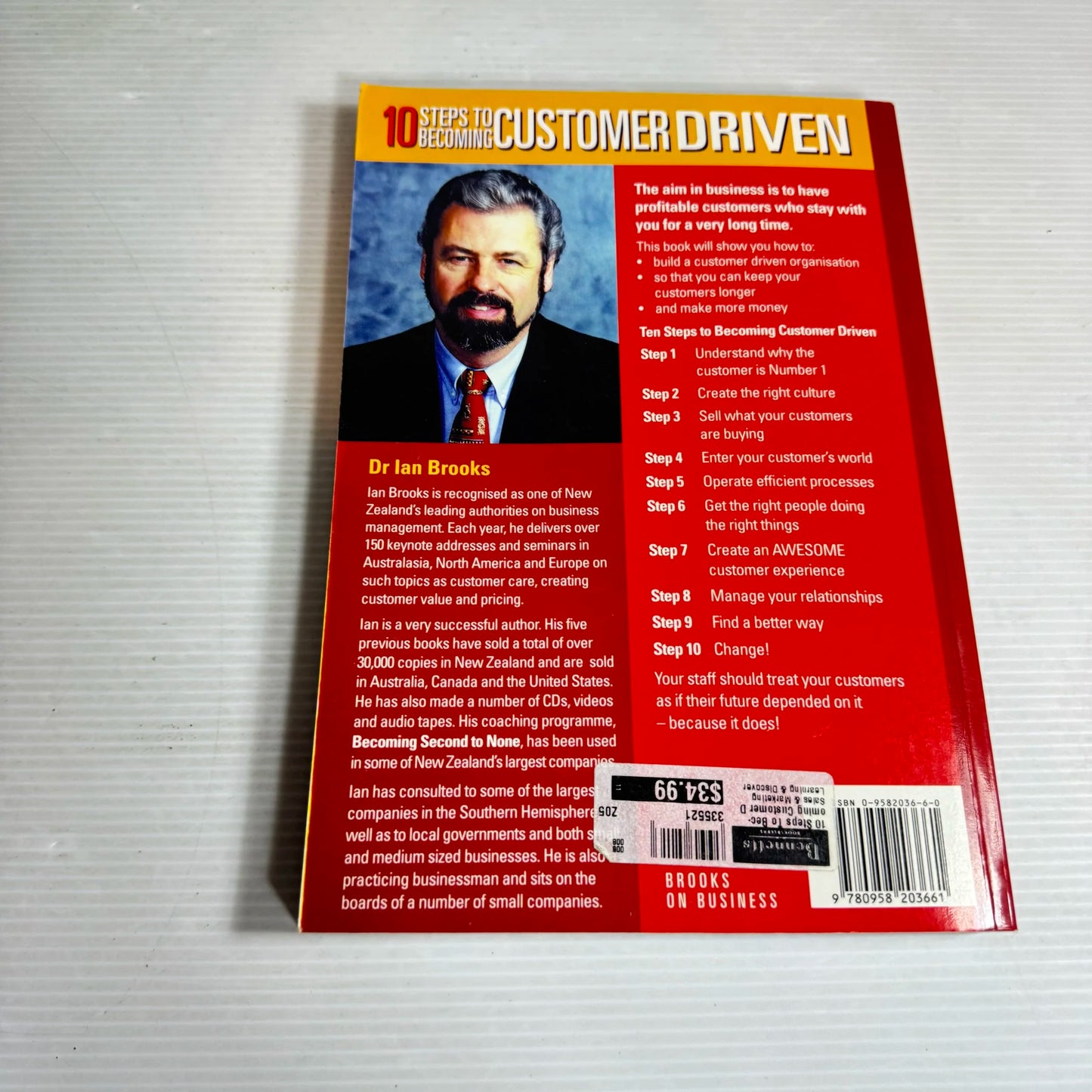 10 Steps To Becoming Customer Driven - Ian Brooks