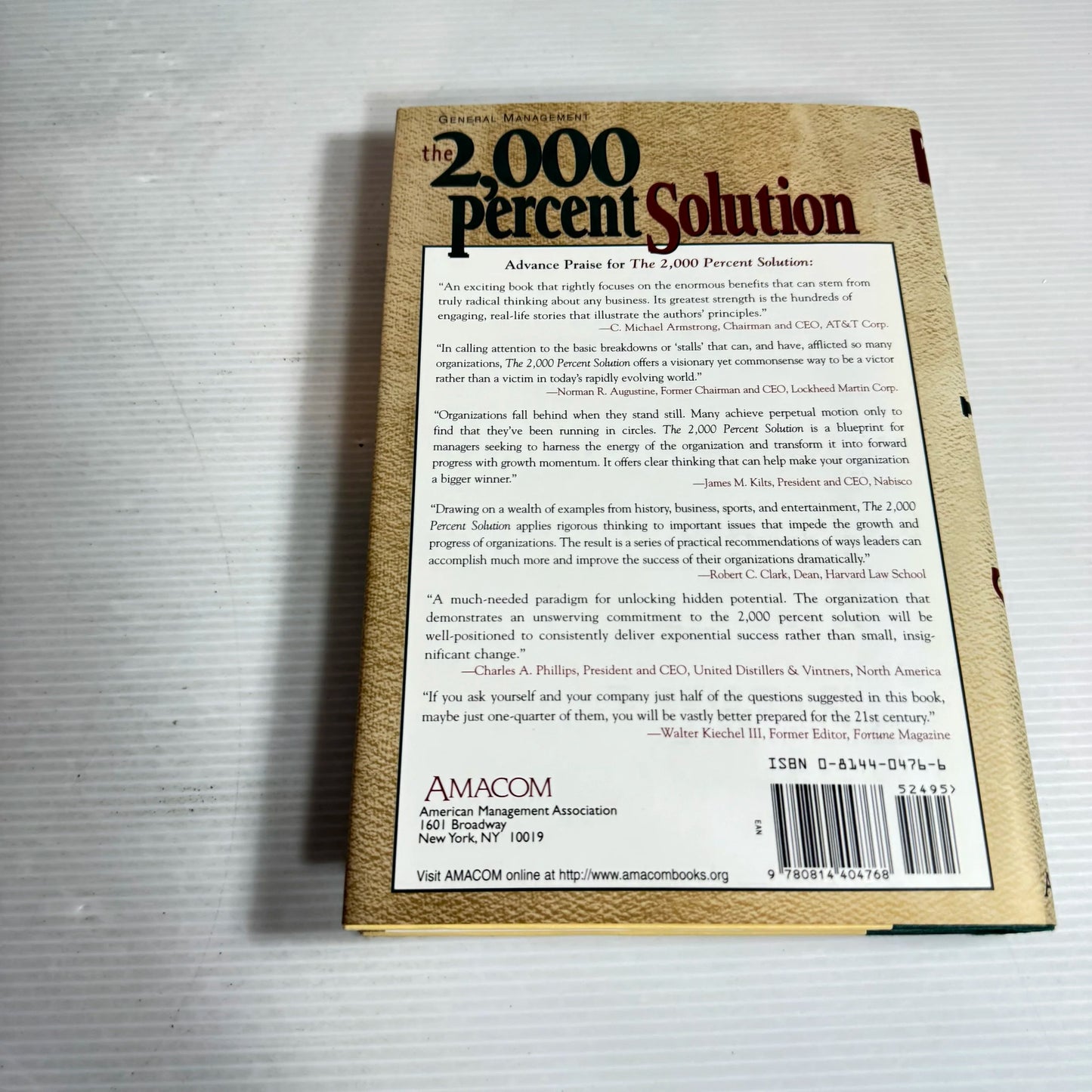 The 2000 Percent Solution - Donald Mitchell, Carol Coles & Robert Metz