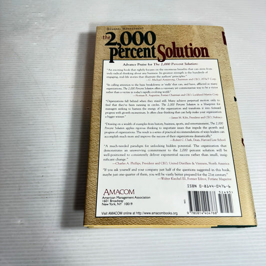 The 2000 Percent Solution - Donald Mitchell, Carol Coles & Robert Metz