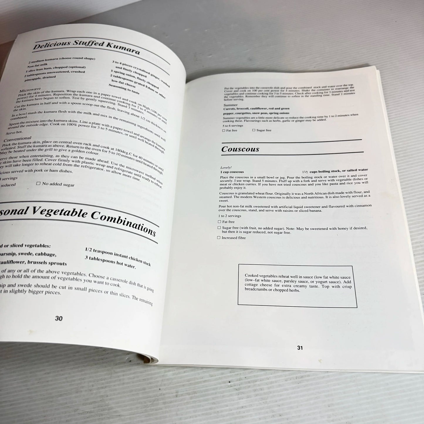 Healthy Food For Everyone : Appetising New Zealand Recipes You'll Use Everyday - Glennys Raffills (Vintage 1989)