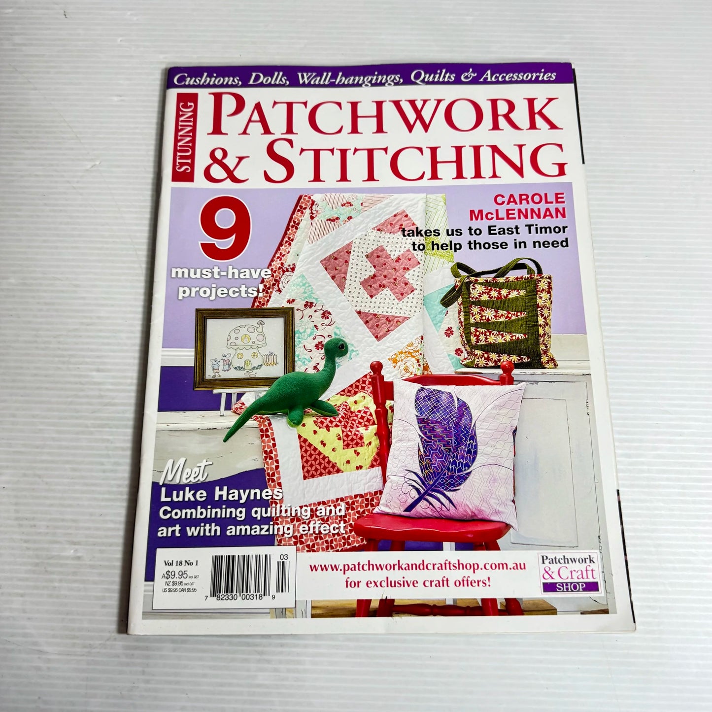 Patchwork & Stitching Magazine Bundle x6