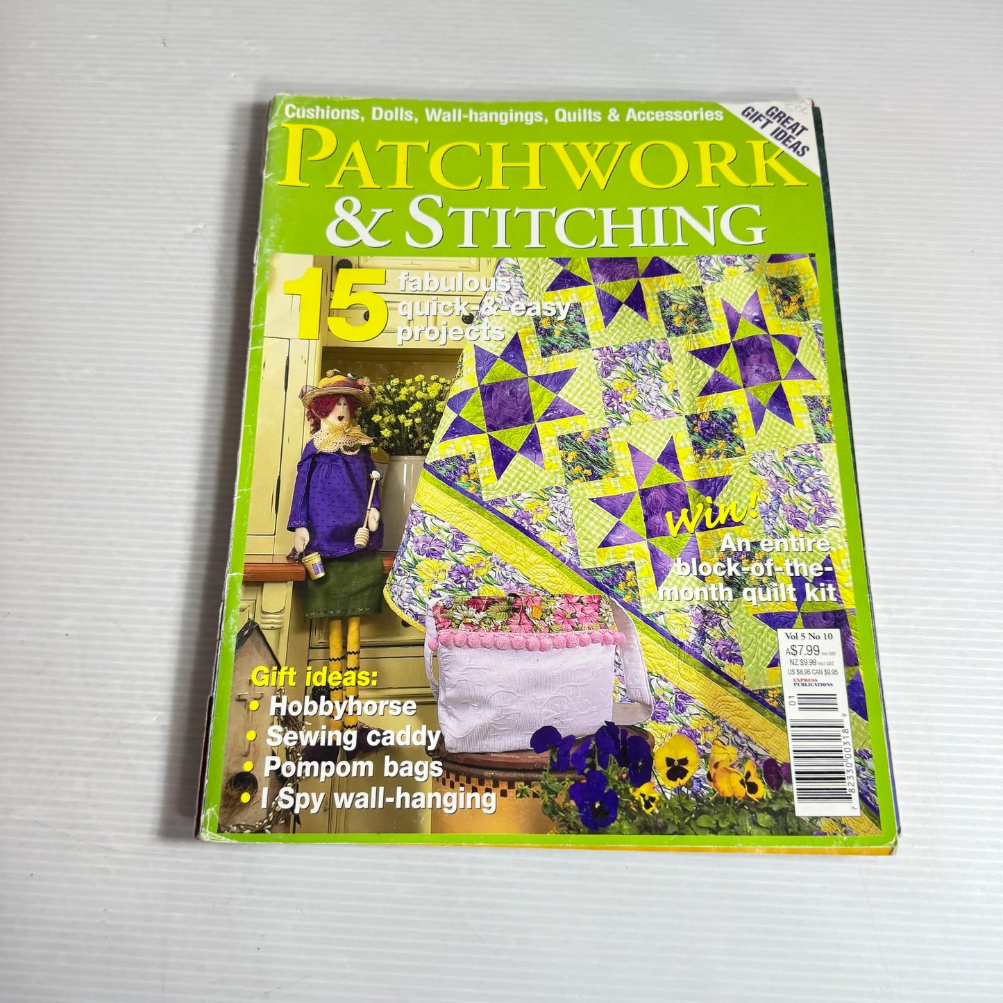 Patchwork & Stitching Magazine Bundle x6