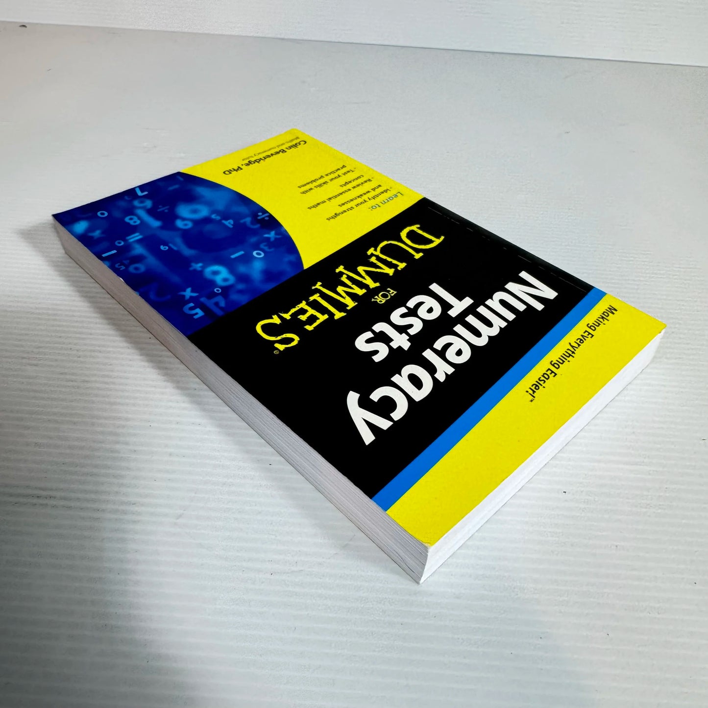 Numeracy Tests For Dummies - Colin Beveridge