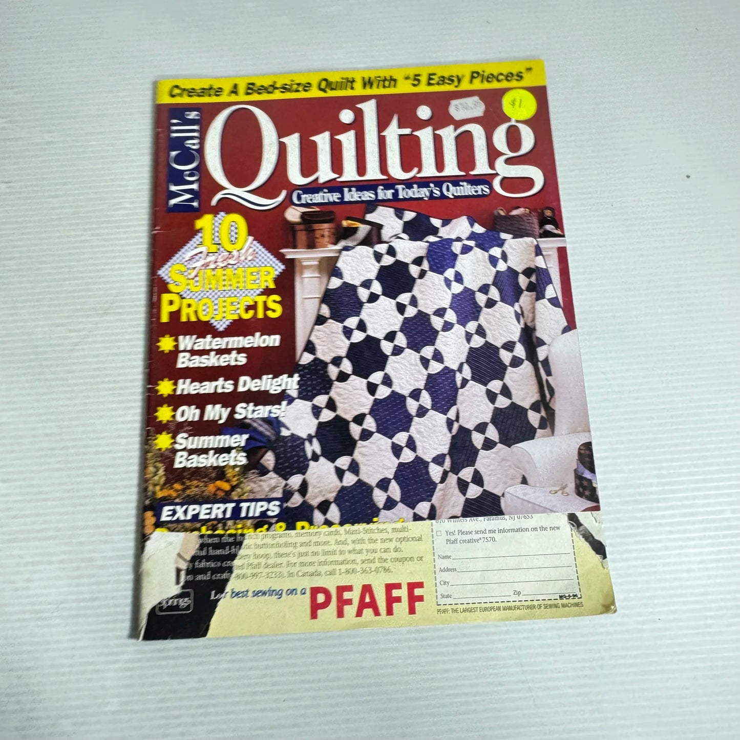 Assorted Quilting Magazine Bundle x5