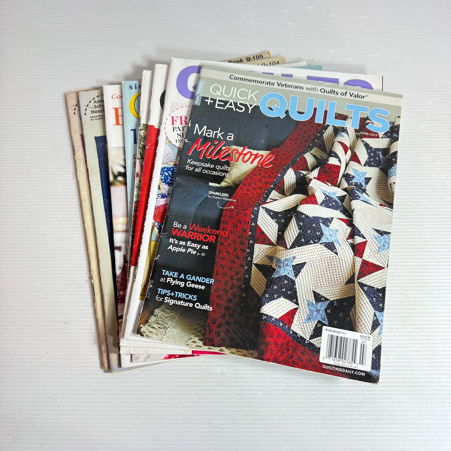 Assorted Patchwork Magazine Bundle x9