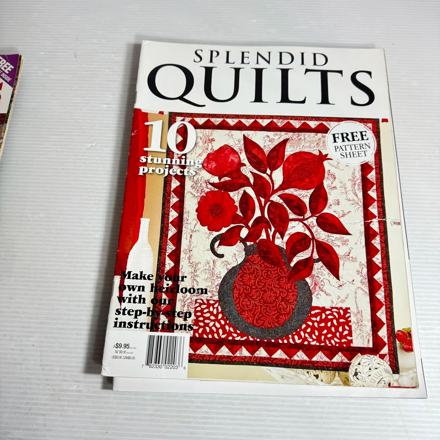 Assorted Patchwork Magazine Bundle x9
