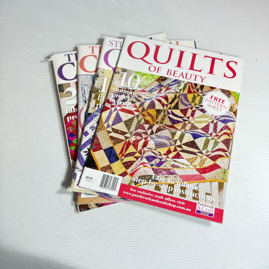 Assorted Quilting Magazine Bundle x4