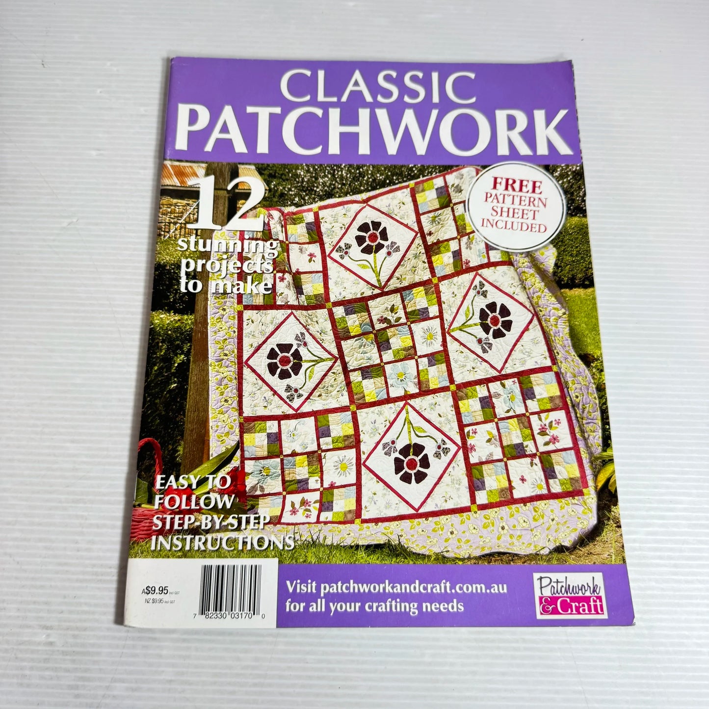 Assorted Patchwork Magazine Bundle x3