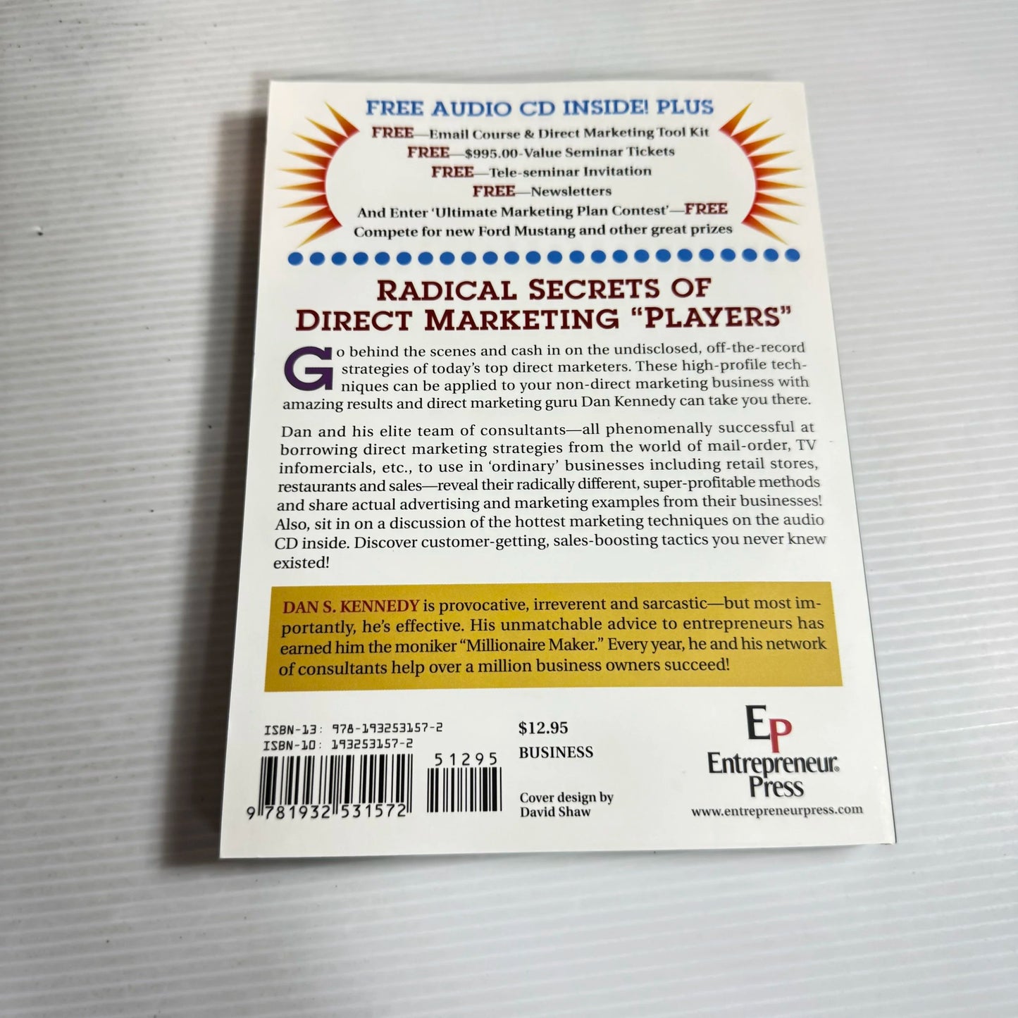 No B.S. Direct Marketing - Dan Kennedy (Includes CD)
