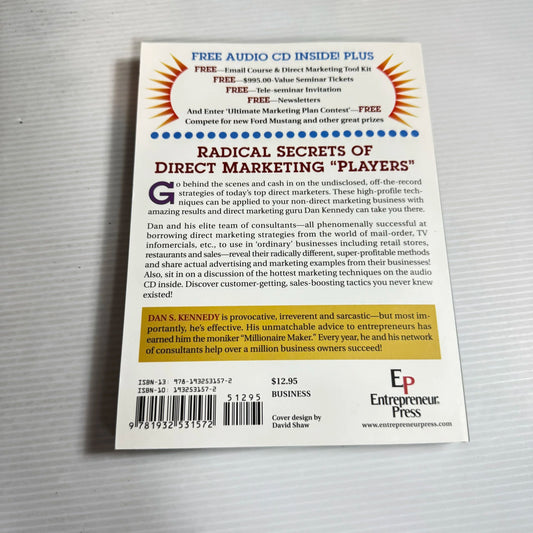 No B.S. Direct Marketing - Dan Kennedy (Includes CD)