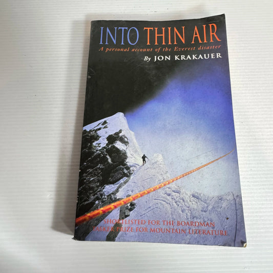 Into Thin Air - Jon Krakauer