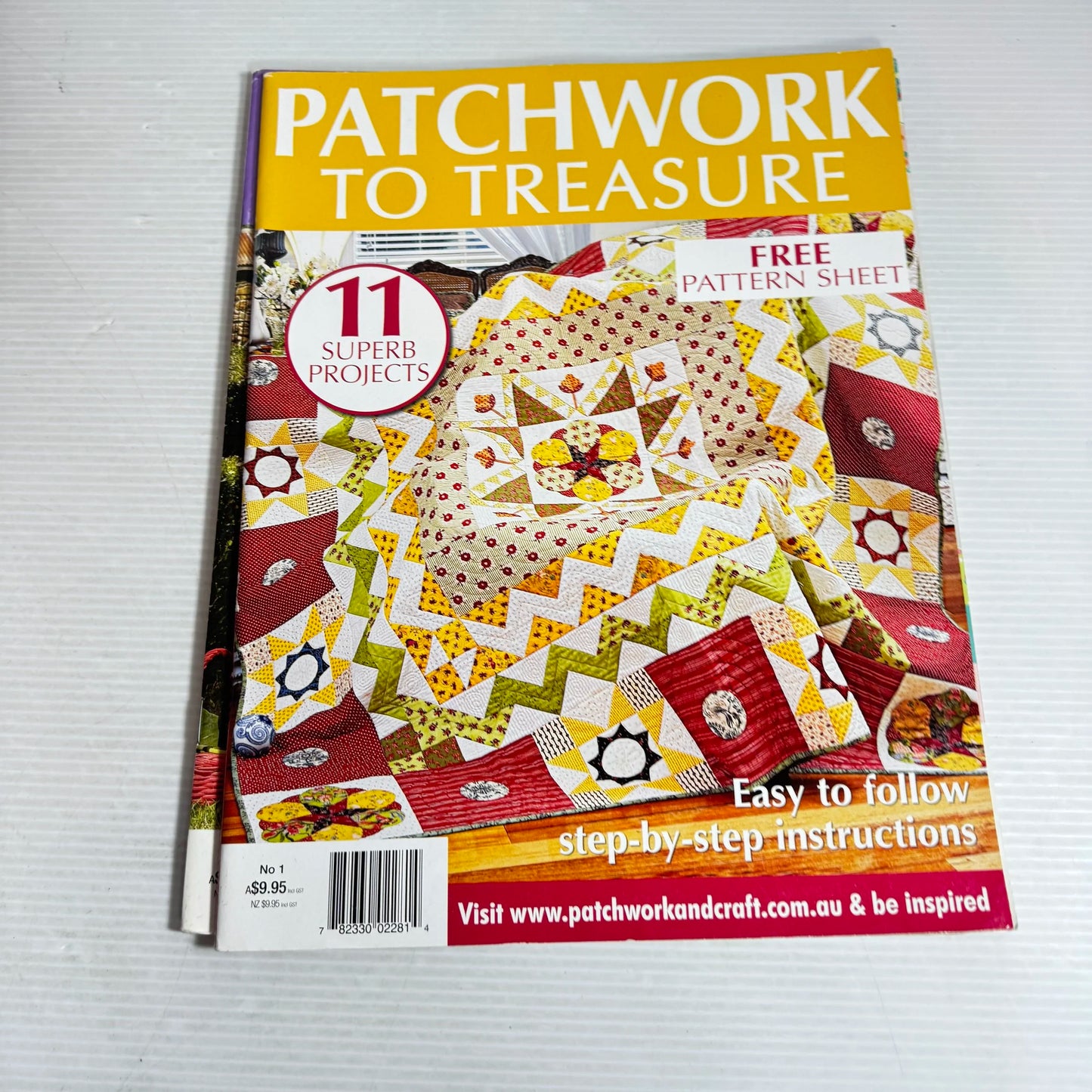 Assorted Patchwork Magazine Bundle x3