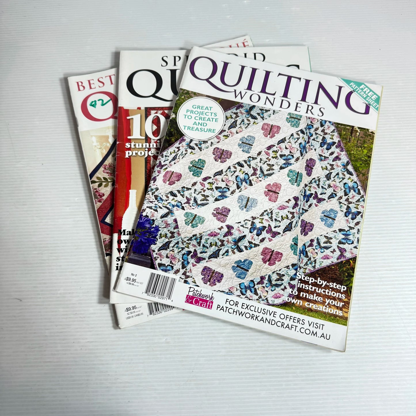 Assorted Quits Magazine Bundle x3