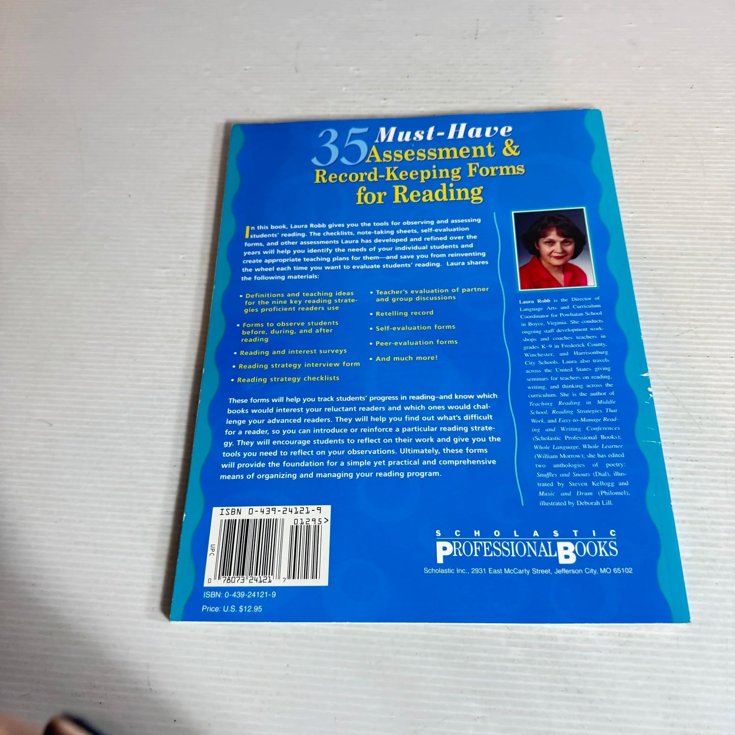 35 Must-Have Assessment & Record-Keeping Forms for Reading - Laura Robb