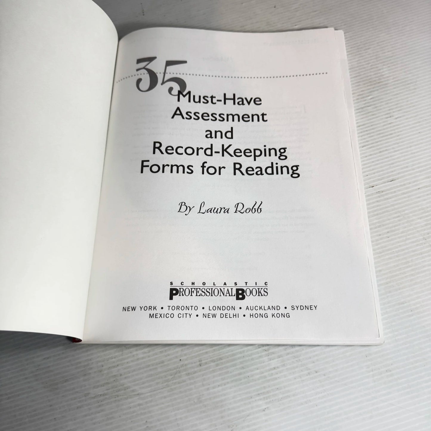 35 Must-Have Assessment & Record-Keeping Forms for Reading - Laura Robb