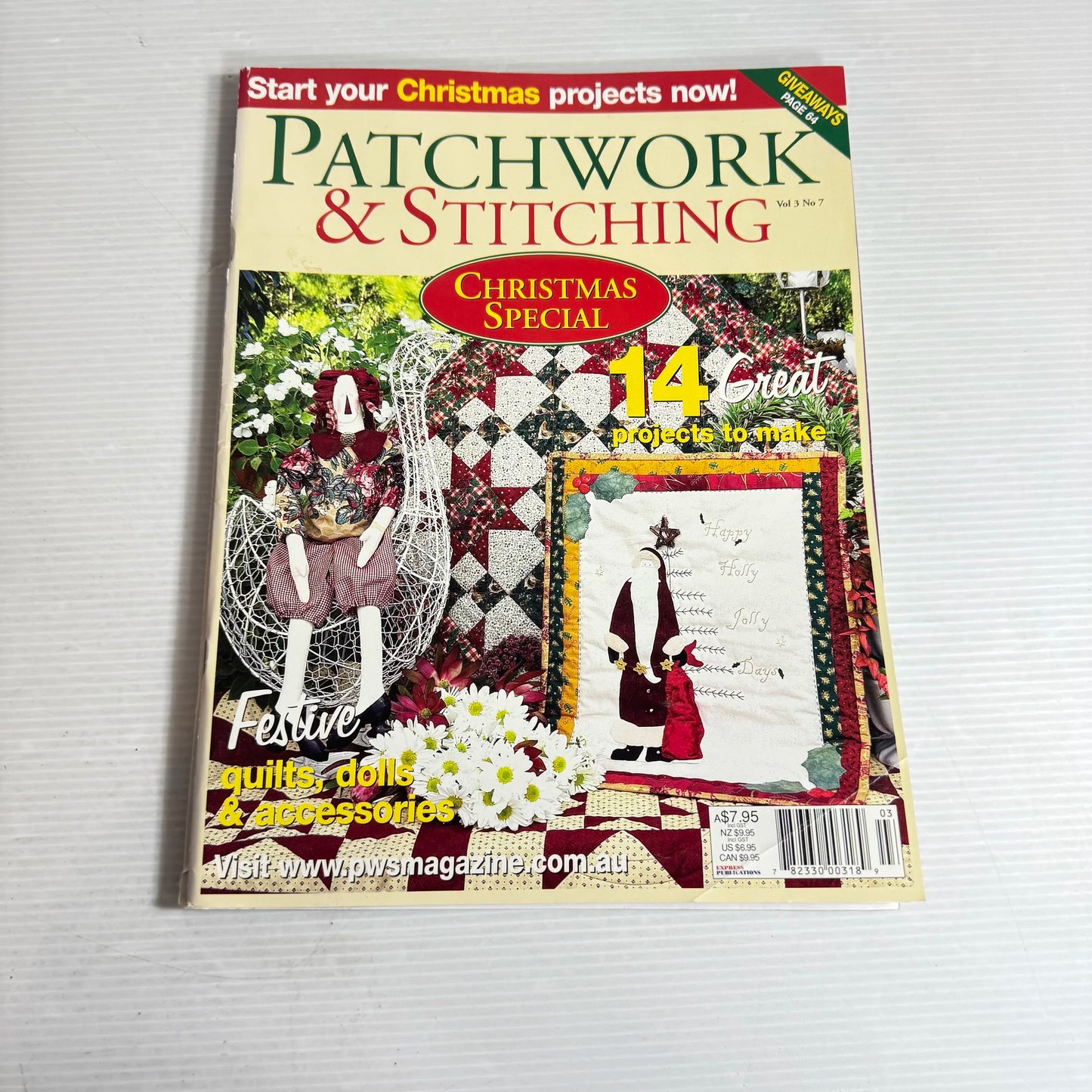 Patchwork & Stitching Magazine Bundle x2