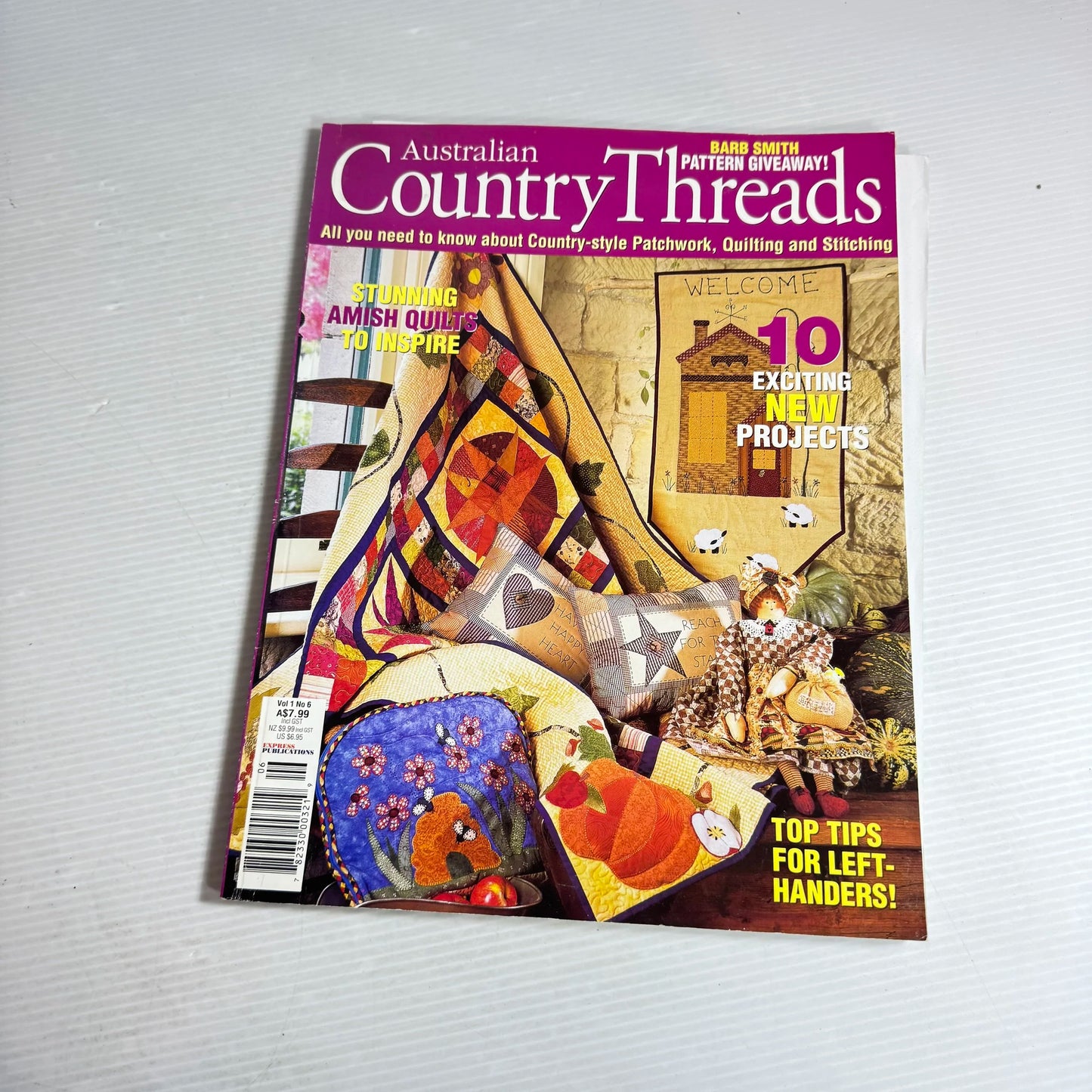 Australian Country Threads Magazine Bundle x4