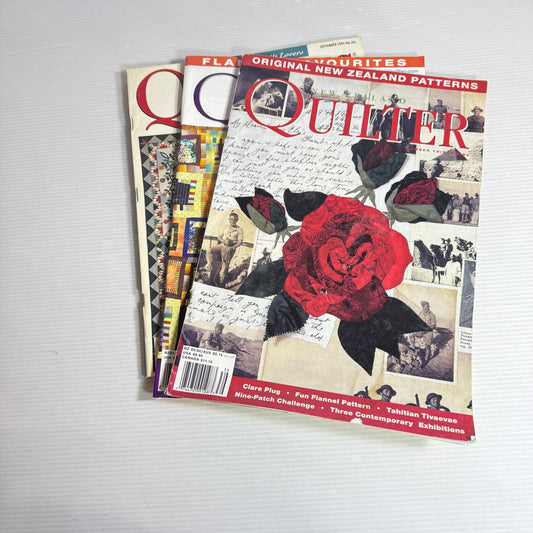 Quilter's Magazine Bundle x3