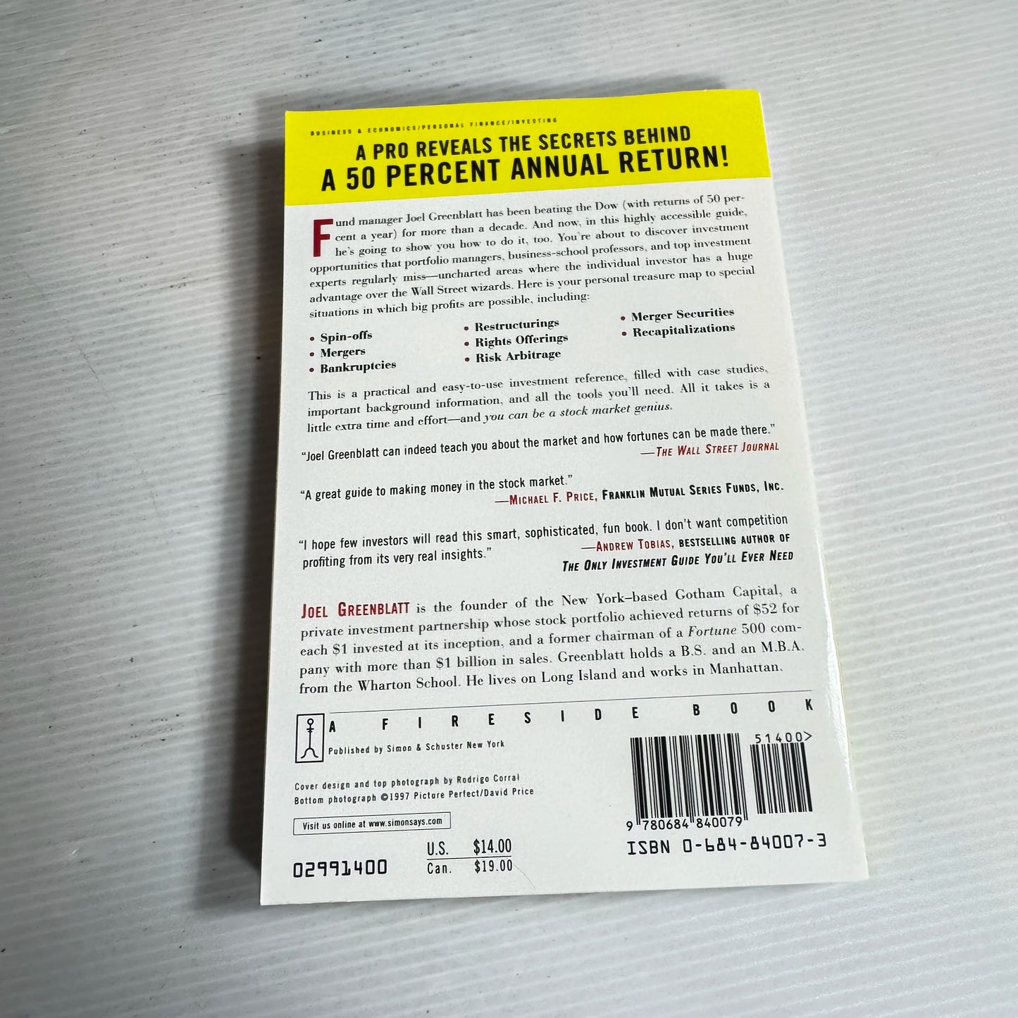 You Can Be A Stock Market Genius : Uncover the Secret Hiding Places of Stock Market Profits