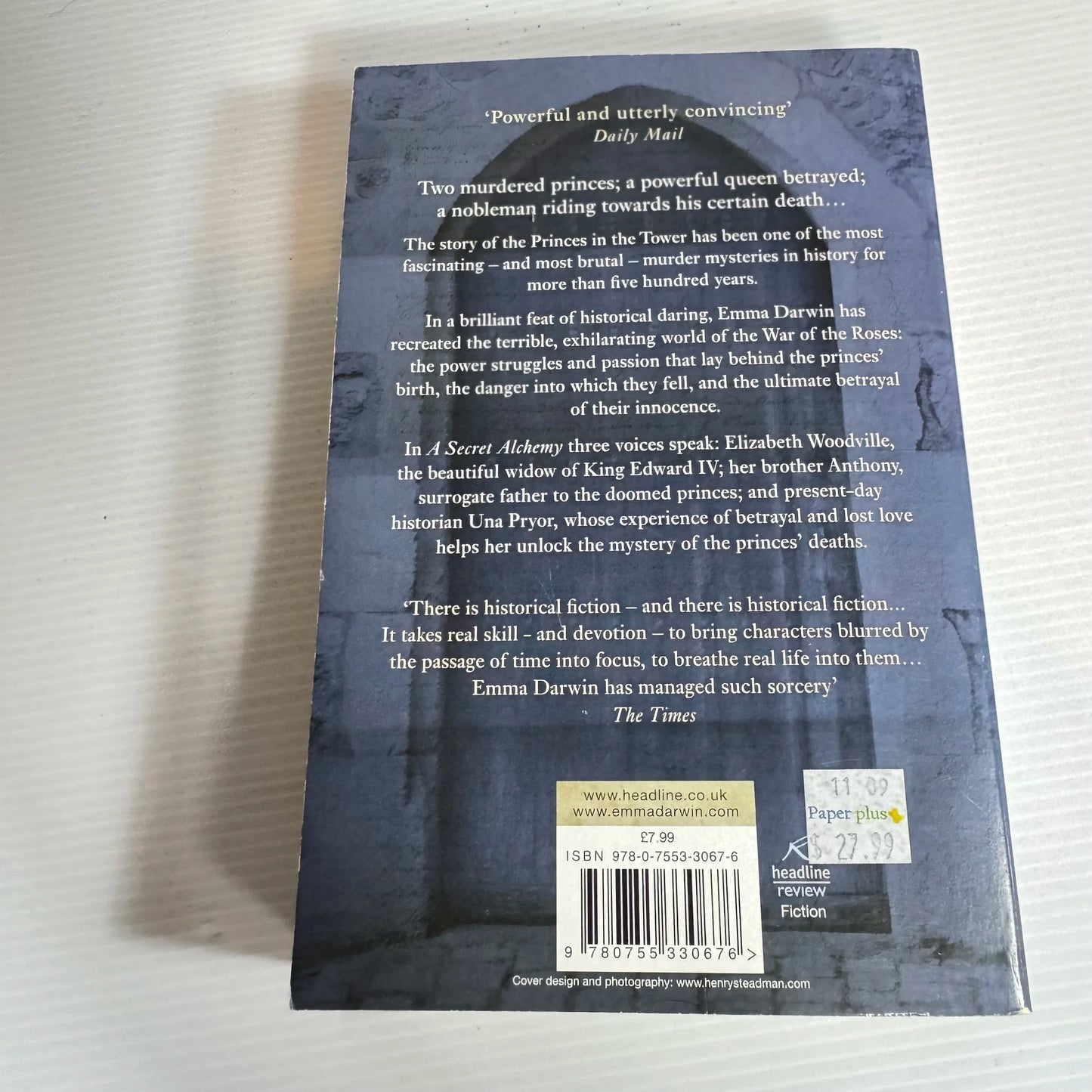 A Secret Alchemy - Emma Darwin