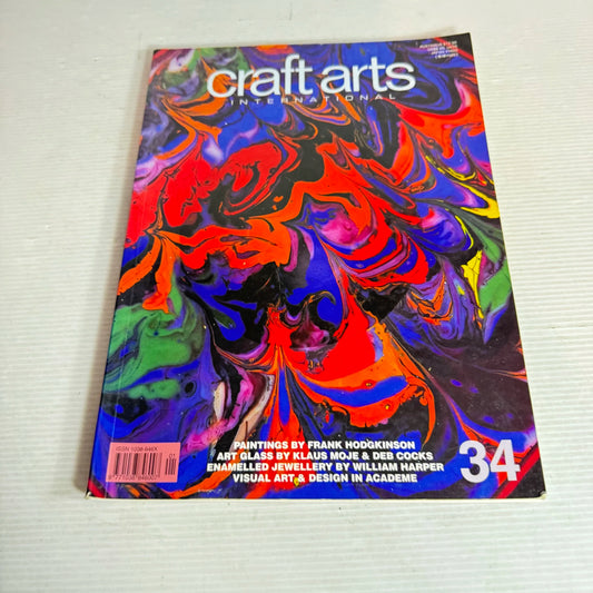 Craft Arts International #34 (Vintage 1990's)