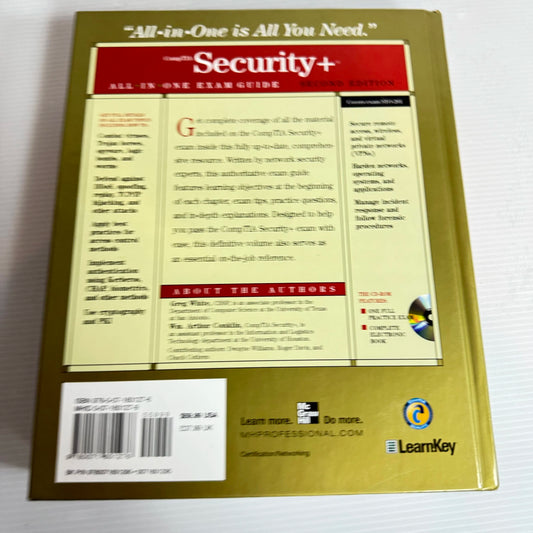 CompTia Security + Exam Guide (2nd Ed.) - White & Conklin