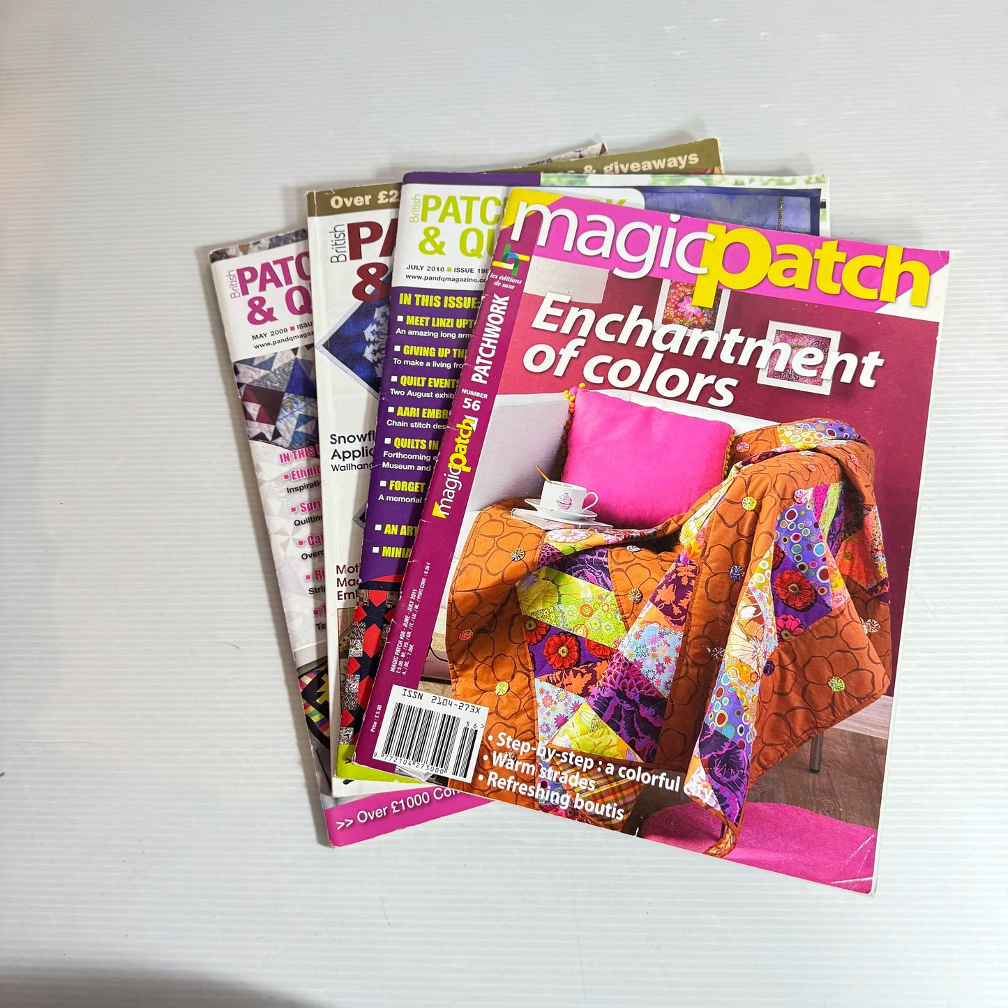 Patchwork & Quilting Magazine Bundle x4