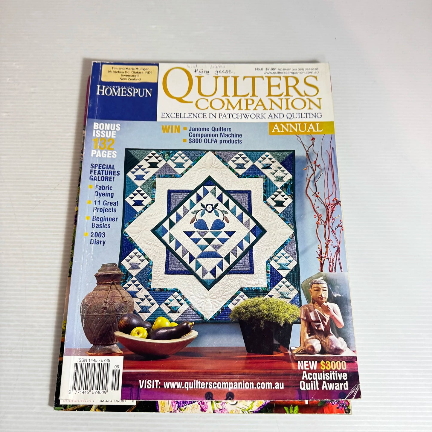 Quilter Magazine Bundle x7