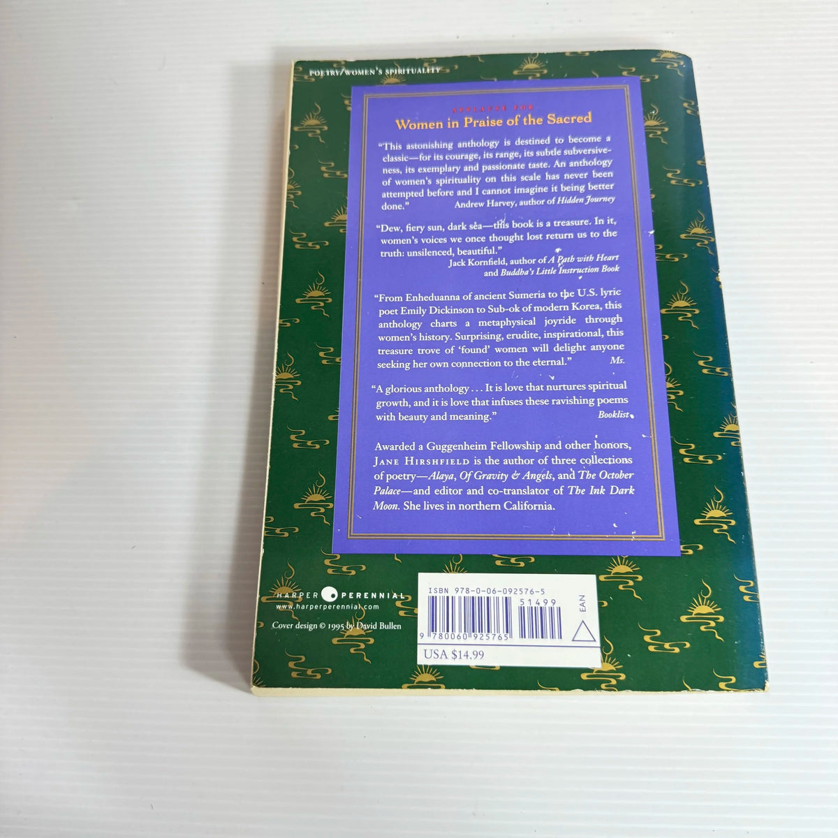 Women in Prasie of the Sacred - Jane Hirshfield