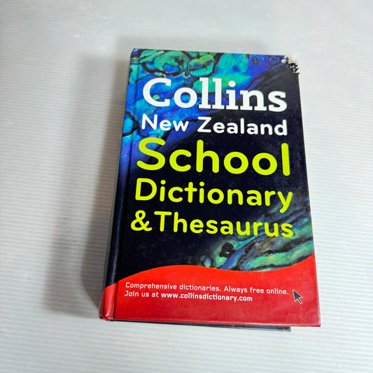 Collins New Zealand School Dictionary & Thesaurus