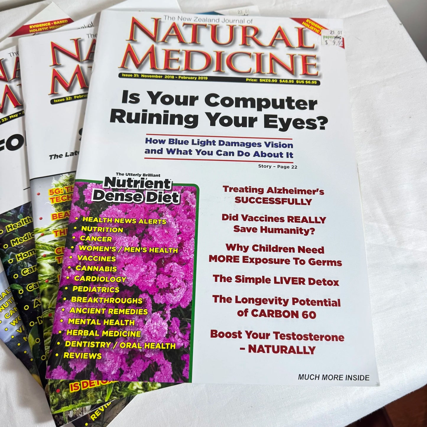 The New Zealand Journal of Natural Medicine Issues 31-34