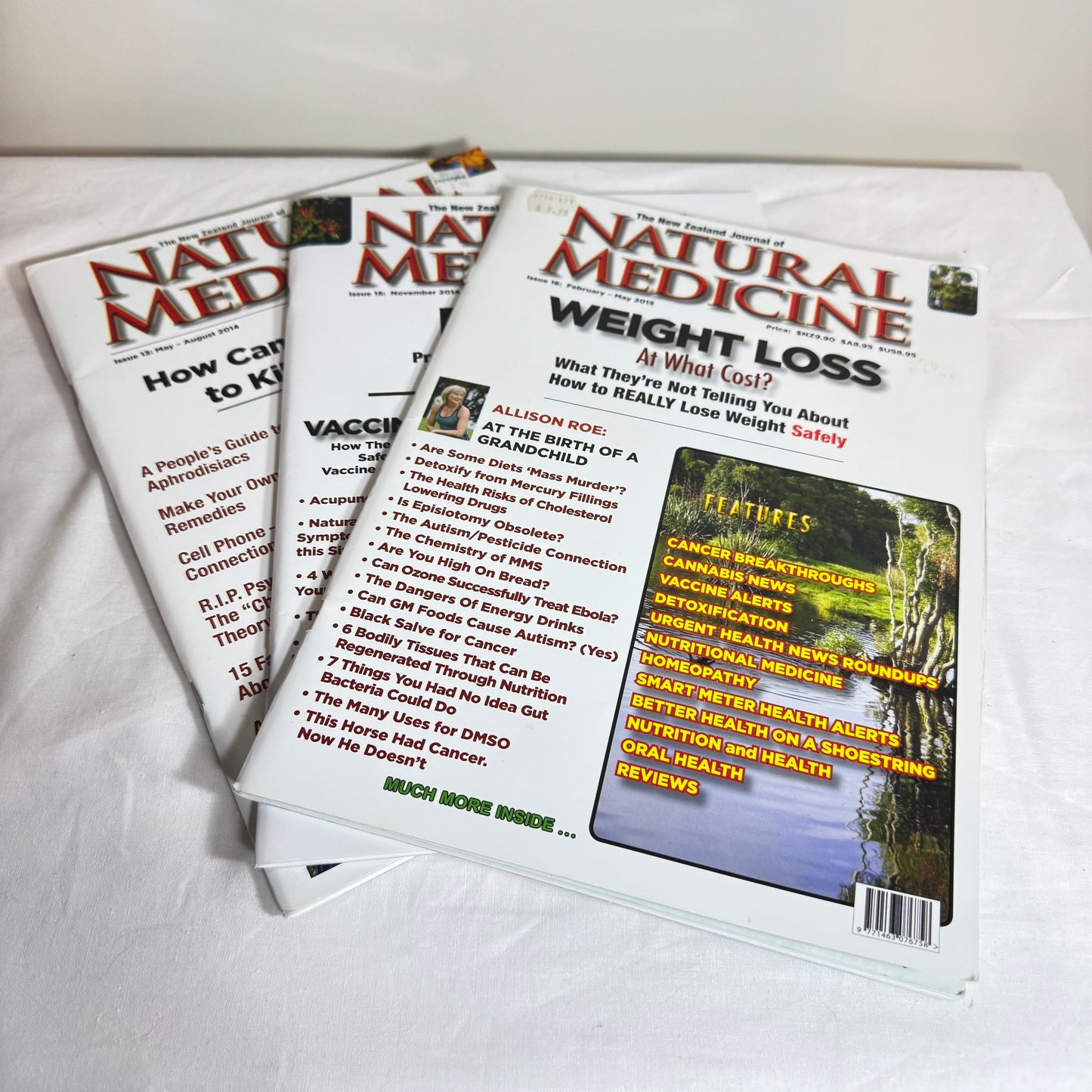 The New Zealand Journal of Natural Medicine Issues 13, 15 & 16