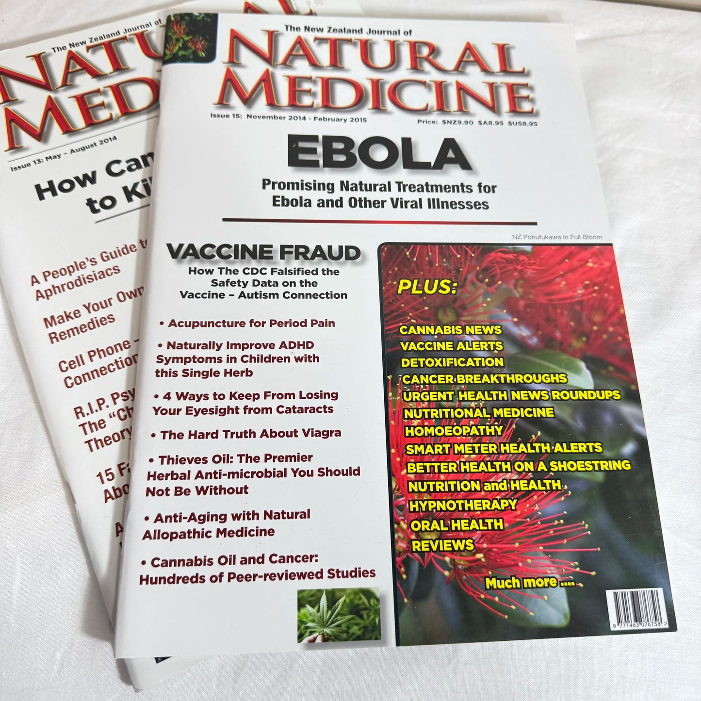 The New Zealand Journal of Natural Medicine Issues 13, 15 & 16