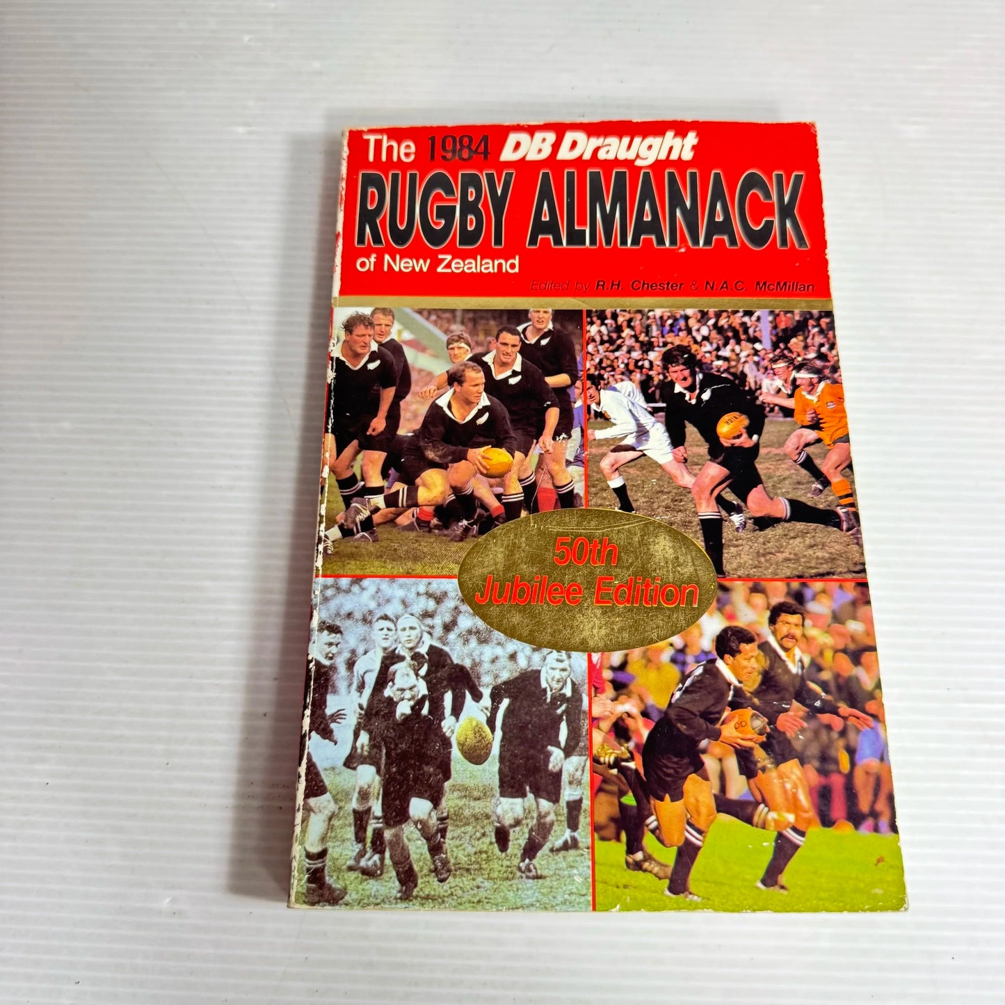 The 1984 DB Draught Rugby Almanack of New Zealand : 50th Jubilee Edition