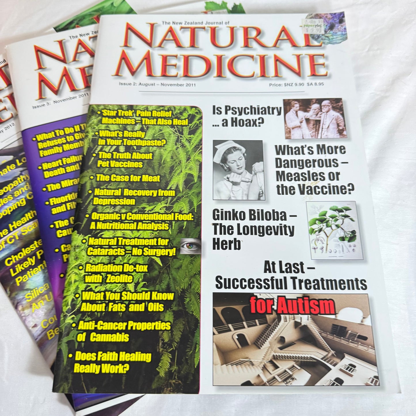 The New Zealand Journal of Natural Medicine Issues 1-4