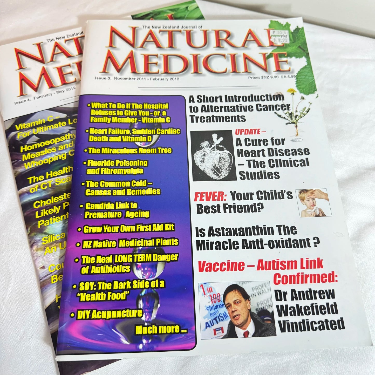The New Zealand Journal of Natural Medicine Issues 1-4
