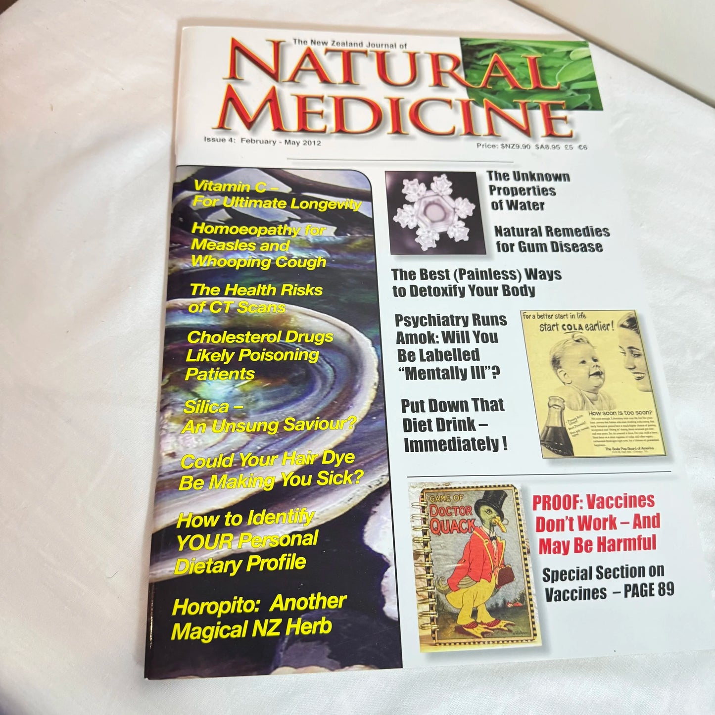 The New Zealand Journal of Natural Medicine Issues 1-4