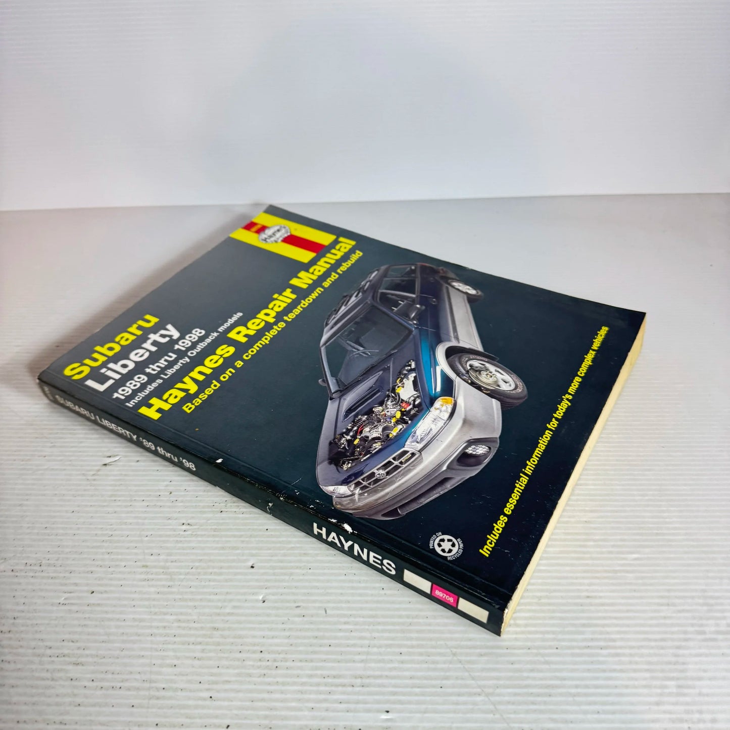 Subaru Liberty 1989 thru 1998 : Includes Liberty Outback Models - Haynes Repair Manual (Vintage 1999)