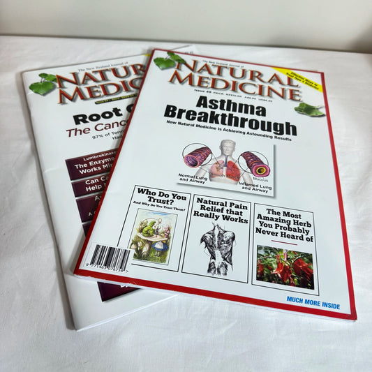 The New Zealand Journal of Natural Medicine Issues 49 & 53