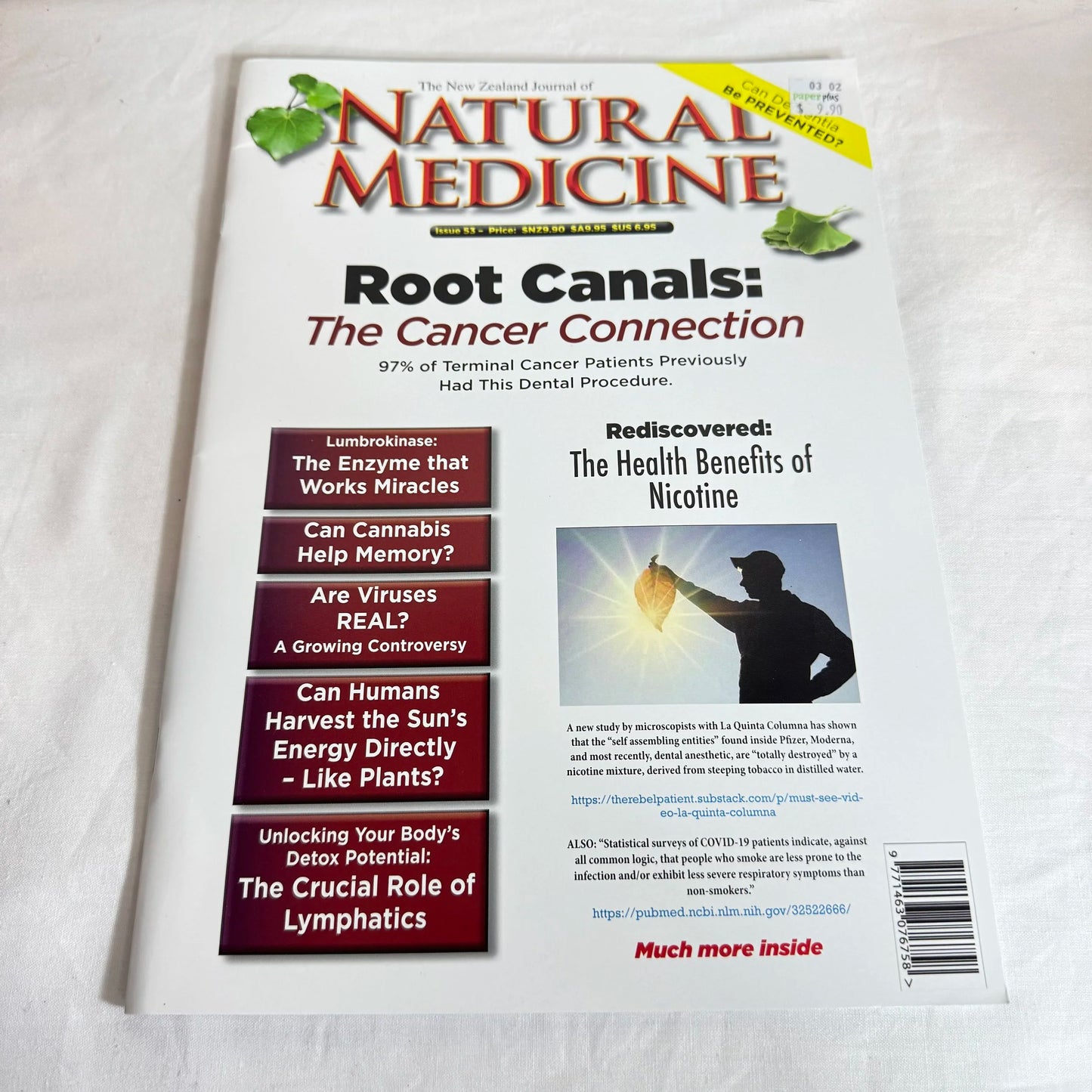 The New Zealand Journal of Natural Medicine Issues 49 & 53