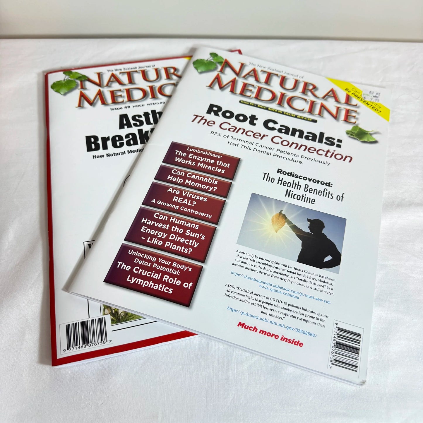 The New Zealand Journal of Natural Medicine Issues 49 & 53